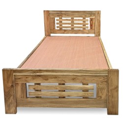single bed designs in wood for sale in Lahore Pakistan simple pure solid wood design with best  price