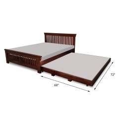 Unbeatable prices on King Size Double Beds with Trundle in Lahore! Shop now for comfort and style