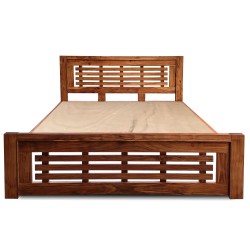 Pure wood double bed designs with price in Lahore pakistan. Economical and durable. simple double bed design