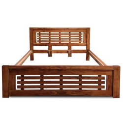 Pure wood double bed designs with price in Lahore pakistan. Economical and durable. simple double bed design