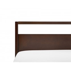King Size Double Bed Wood + MDF Dark Brown buy online Lahore-Pakistan