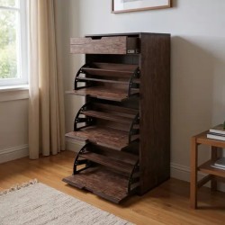 Brown Shoe Rack for Sale in Lahore – Get the Best Price for High-Quality Shoe Storage