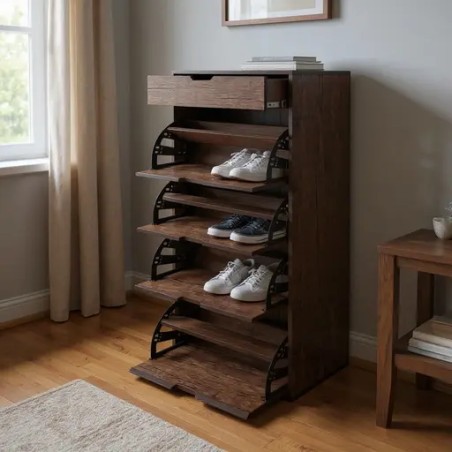 Brown Shoe Rack for Sale in Lahore – Get the Best Price for High-Quality Shoe Storage