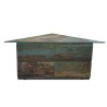 Triangle Corner tv unit rustic look support 48" LED TV for sale in Lahore Pakistan