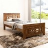 single bed designs in wood for sale in Lahore Pakistan simple pure solid wood design with best  price