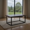 Coffee Center Table Wooden Texture Top  (HD-CCT-034)