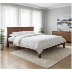 Negrita Wooden Bed With...