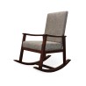 Simple and elegant wooden rocking chair perfect for your bedroom, living room, or balcony Available in Lahore at the best price.