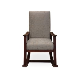 Simple and elegant wooden rocking chair perfect for your bedroom, living room, or balcony Available in Lahore at the best price.