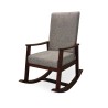 Simple and elegant wooden rocking chair perfect for your bedroom, living room, or balcony Available in Lahore at the best price.