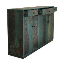 Credenza MDF Tactile Rusted Look for sale in Lahore with  Best price Best furniture showroom in Lahore