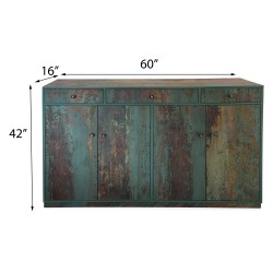 Credenza MDF Tactile Rusted Look for sale in Lahore with  Best price Best furniture showroom in Lahore