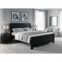 Negra King Size Double Bed...