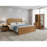 Rubiana Pure Beech Wood Double Bed Set (HD-BD-040)