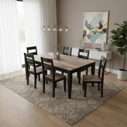 6 chair dining table price in Lahore with pictures. wooden dining table latest design designer dining table