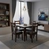 Maria 4 Person Square Dining Table & Chairs Set (HD-DTBL-021)