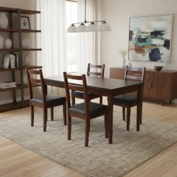 Paramo 4 Person Wooden Dining Table (HD-DTBL-022)