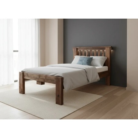 single bed designs in wood for sale in Lahore Pakistan simple pure solid wood design with best  price