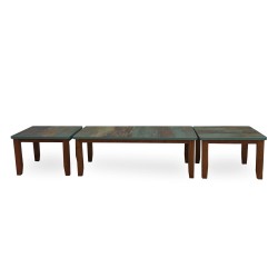 Center table set for sale in Lahore, Pakistan — includes 1 Center table and 2 corner tables, available at the best price