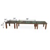 Center table set for sale in Lahore, Pakistan — includes 1 Center table and 2 corner tables, available at the best price