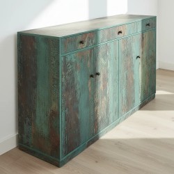 Credenza MDF Tactile Rusted Look for sale in Lahore with  Best price Best furniture showroom in Lahore