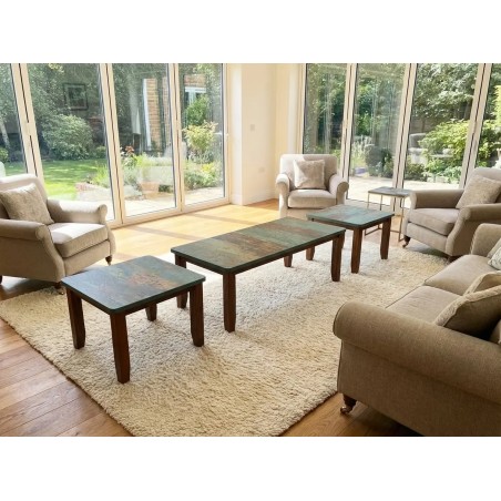 Center table set for sale in Lahore, Pakistan — includes 1 Center table and 2 corner tables, available at the best price