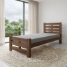 Pure Wood Single Bed — Available for Online Sale in Lahore. High Quality, Elegant Design, and Best Price