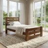Pure Wood Single Bed — Available for Online Sale in Lahore. High Quality, Elegant Design, and Best Price
