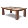 6 chairs simple heavy duty wooden dining table