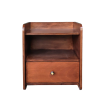 Bed side tables drawers with single and double bed design