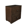 Bed side table with 2 drawers
