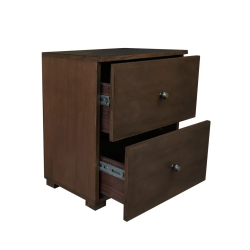 Bed side table with 2 drawers