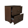 Bed side table with 2 drawers