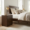Bed side table with 2 drawers