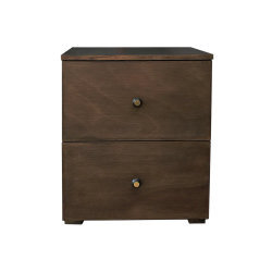 Bed side table with 2 drawers