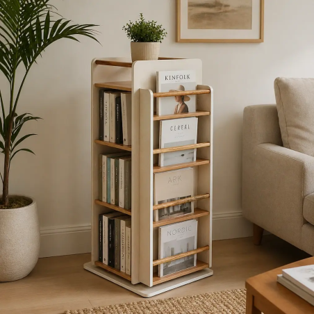 Revolving Book Rack