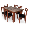 6 chairs dining table Latest Design Pure Wood Lahore Pakistan