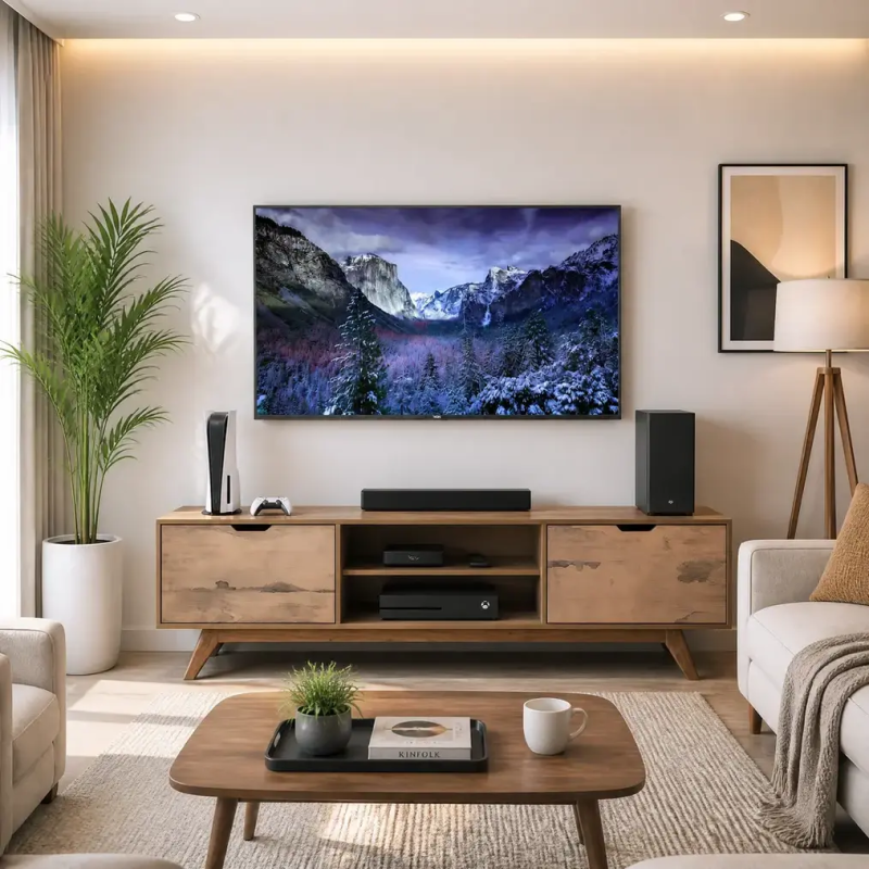 Top Quality LED TV Console – Latest Design TV Cabinet at Affordable Prices in Lahore.