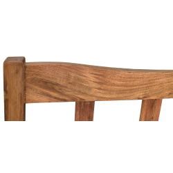 Natural Wooden color pure wood single bed for sale in Lahore.