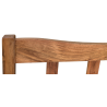 Natural Wooden color pure wood single bed for sale in Lahore.