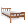Natural Wooden color pure wood single bed for sale in lahore