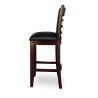 Azorin Dark Brown Ladder Cafe Chair Pure Solid Wood