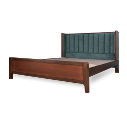 Discover a wide range of king-size solid wood double bed designs at factory prices in Lahore, Pakistan.