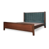 Discover a wide range of king-size solid wood double bed designs at factory prices in Lahore, Pakistan.