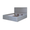 King Size Upholstered Bed Frame – Premium Double Bed | Lahore, Pakistan