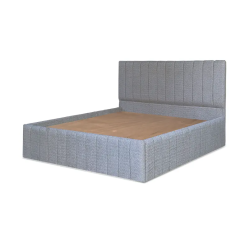 King Size Upholstered Bed Frame – Premium Double Bed | Lahore, Pakistan