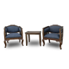 Gorda Drawing Room Chairs with Centre Table | Home Design Lahore