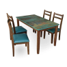 4 person wooden dining table for sale at best price in lahore modern simple design