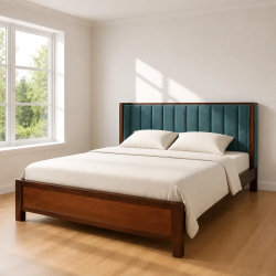 Bolivia  King Size Bed with Upholstery  |Home design Lahore