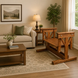 Sakoura Pure Wooden Swing Jhula for Outdoor & Indoor | Home Design Lahore